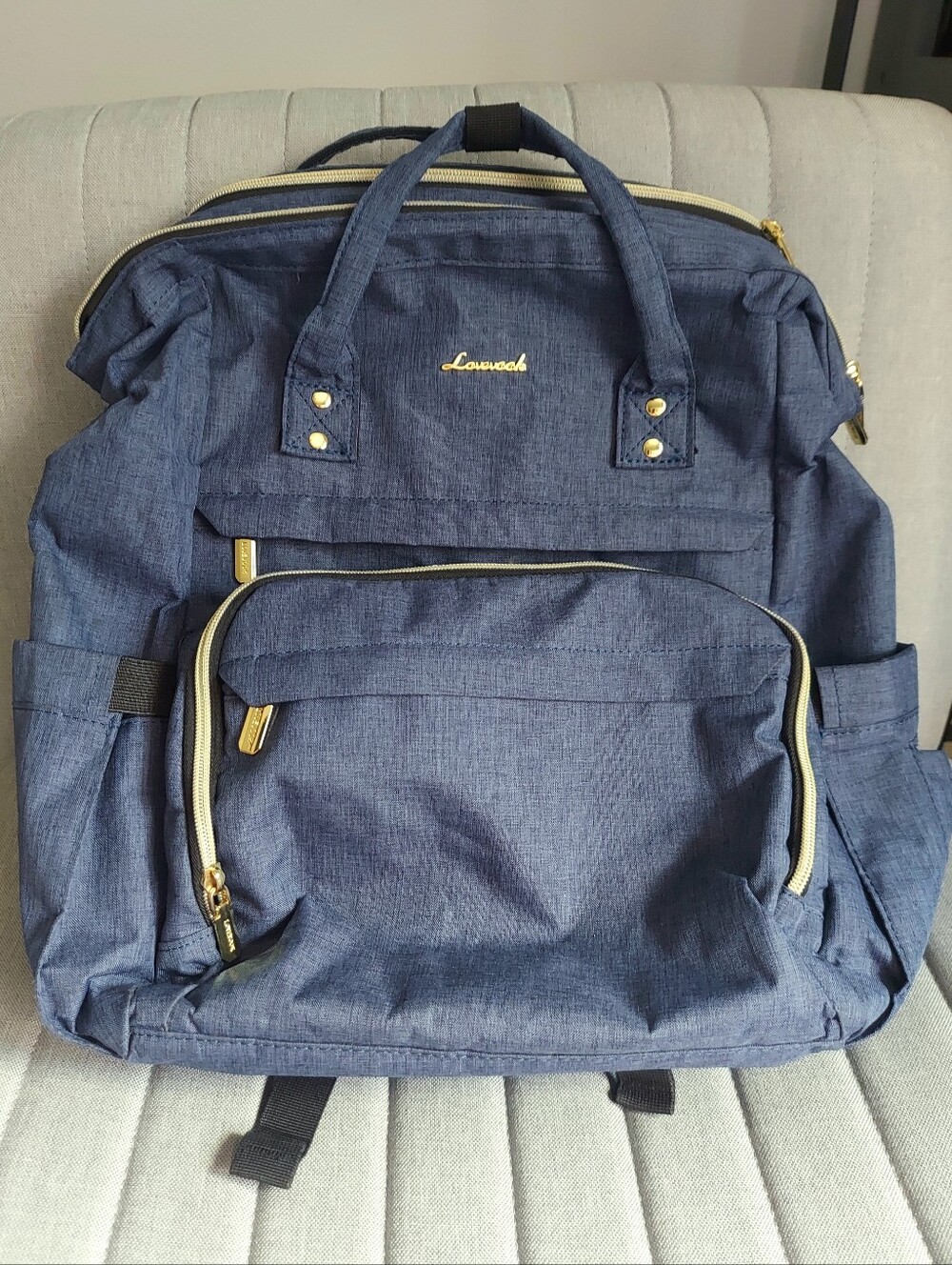 Viola Ⅱ Lovevook Laptop Backpack School Work Travel Bag Navy Blue Like New